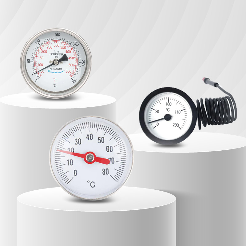 HVAC 온도 게이지