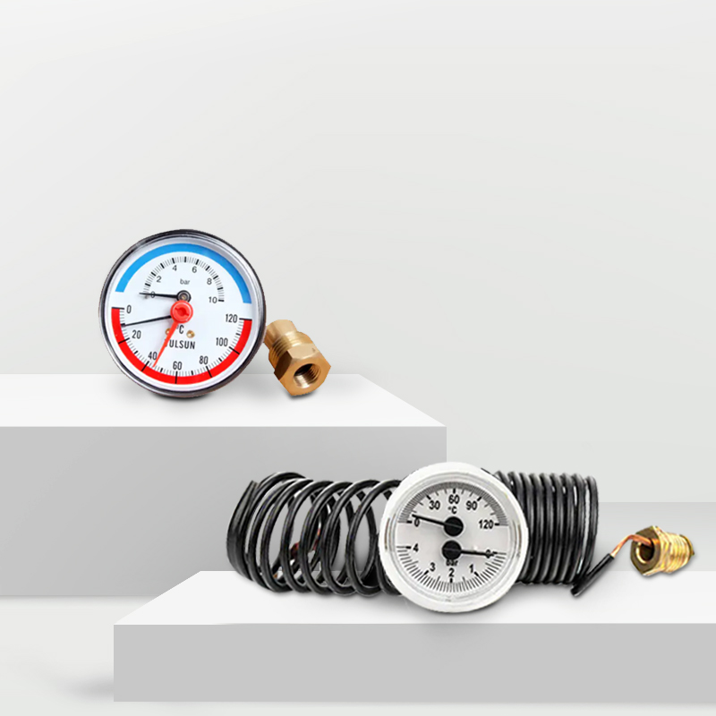 HVAC 압력 온도계