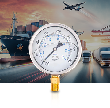 해양 및 자동차 산업      Pressure Gauges
